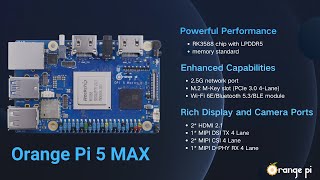 Orange Pi 5 Max Officially Launched ! ! Most Powerful Development Board with Superior Performance.