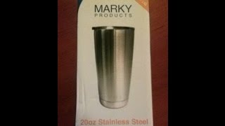 Marky Products 20oz  Stainless Steel Tumbler