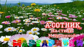 МАРГАРИТКИ!        Александр Сотник на стихи Маргариты Крупиной