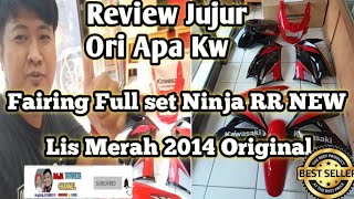 Review JUJUR Ori Apa Kw | Fairing Full set Ninja RR NEW LIS Merah 2014 New @RajaYoutubeEV