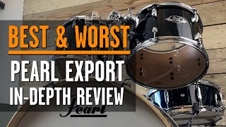 Pearl Export In-depth Review and Sound Test! A Best and Worst Gear Review