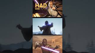 Mace Windu Saves his former Padawan Depa Billaba | Star Wars Legends Explained #shorts