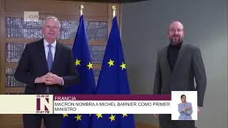 Nombran a Michel Barnier primer ministro en Francia