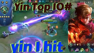 IMPOSSIBLE  TO YIN | YIN TOP GLOBAL TERSAKIT [Mobile Legends].