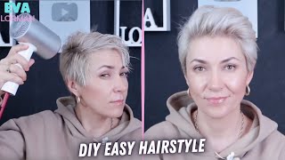 Easy Hairstyle Tutorial 2023 | How to Style Short Hair by Eva Lorman