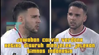 calvin verdonk disuruh menjelek-jelekan timnas indonesia? ini jawaban cerdasnya!!!