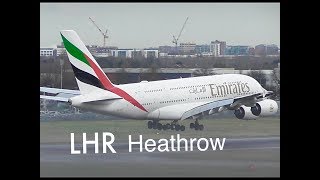 *Close Up Arrivals* RW09L London Heathrow Airport ✈️🛩