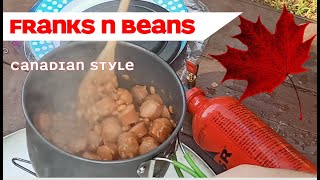 Franks and Beans Canadian Style: Quick, Easy, and Super Fun #video #cooking #camping