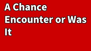 A Chance Encounter or Was It | Cheating Stories Reddit