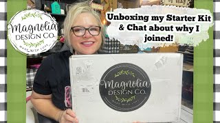 Let's Chat!! 💚🌿 Why I Joined & Unboxing Magnolia Design Co. Starter Kit Summer 2023