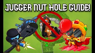 STUPID STRATEGY! Jugger Nut Hole CHIMPS Black Border Guide! Update 41.2 (Bloons TD6)