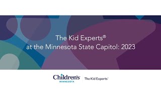 The Kid Experts® at the Minnesota State Capitol 2023