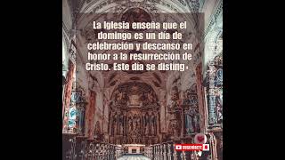 3 Por qué los católicos guardan el domingo en ve del sábado?#jesus #iglesia #defensadelafe #catolico