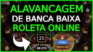 ALAVANCAGEM de Banca Baixa na Roleta Online - Estratégia de Alavancagem de Banca na Roleta