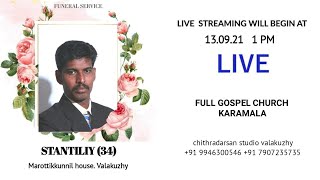 FUNERAL SERVICE || STANTILITY (34) | CHITHRADARSAN STUDIO VALAKUZHY +91 9946300546