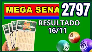 Mega-sena 2797 - Resultado da Mega Sena de hoje Concurso 2797