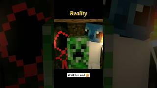 Expectation [Avenger assemble] Vs reality #funny #minecraft