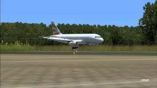 Golden Dove lands at Southampton FSX