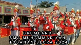 DRUMBAND SMA MUHAMMADIYAH TODANAN BLORA JAWA TENGAH HUTRI 79 ,2024