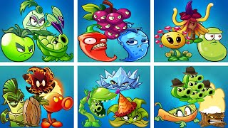 6 Super Team Plants Battlez-What Team Plant Wins?PvZ 2