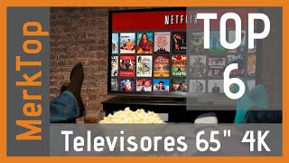 🏆 TELEVISORES más POPULARES 65" MEJORES 6 ✅ - Baratos Calidad Precio Amazon 🛒 Merktop 2021