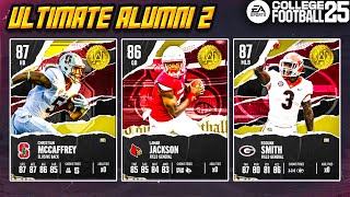 ULTIMATE ALUMNI PART 2! MARKET CRASH, SOLO CHALLENGES, PACK OFFERS AND MORE! COLLEGE FOOTBALL 25!