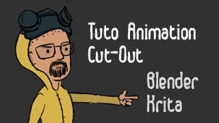 Tutorial Blender et Krita: Animer un personnage de type Cut-Out