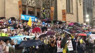 March for Life in Sao Paulo, Brazil