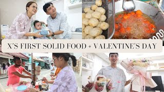 X'S FIRST SOLIDS + Rent tayo ng Fish Ball Cart for Valentine's (FEBRUARY 14, 2022.) | Anna Cay ♥