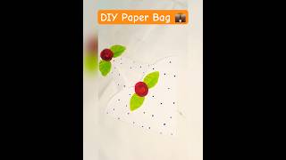 DIY Paper Bag 💼 #diy #short #craft #easydiy #howto