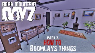 Crafting with Boomlay's Things | Collectables and Repair bench Tutorial | Bear Mountain DayZ