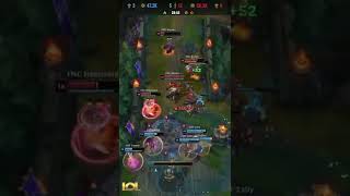 Worlds 2022 FIRST PENTAKILL! (ft. Upset) 😮 💨  #shorts