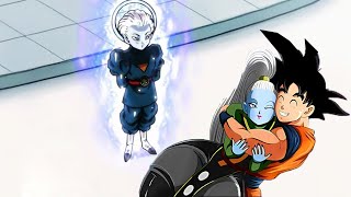 the priest knows that Vados is pregnant and goku thought about erasing existence for fear of shame