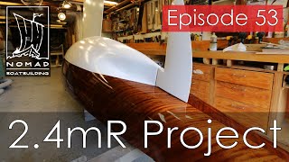 International 2.4mR Sailboat Project - Episode 53 - Painting the bottom