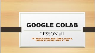 Google Colab vs Python Notebook Tutorials For Beginners (2024) | Lesson # 01 | Shaista Kaunain