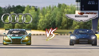 R8 LMS vs ARX ! DRAG RACE #dragrace #assettocorsa #carracing #gameplay #gaming #racinggames