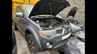 Проверка работы двигателя Mitsubishi L200-IV 2006г. АКПП 2.5 D  Англия  T43183