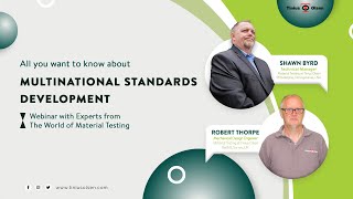 World of multinational standards development - Tinius Olsen