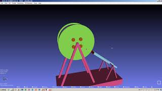 3D Design for Perpetual Gravity Wheel Ali_GavWee. Part 4