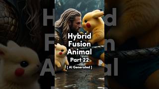 Hybrid Fusion Animals As Created By Ai ❤️‍🔥 Part 22 #ai #aiart #hybrid #fusion #animals #demon