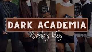 Dark Academia Reading Vlog + Trying Dark Academia Fashion & Exploring Dallas