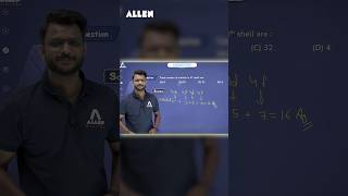 How to find Quantum Numbers? | Inorganic Chemistry | ALLEN's Online Programs #Shorts