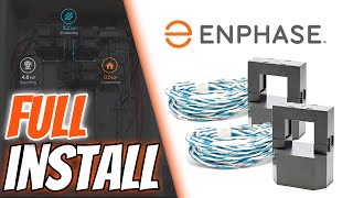 How to install consumption monitoring CT on an Enphase solar system