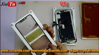 How To Replace iPhone X 10 LCD Glass Screen LCD Replacement By Jiutu Mold