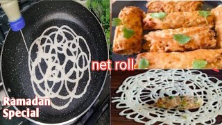 RAMADAN SPECIAL RECIPES | CHICKEN JALI ROLL | RAMADAN RECIPE 2024 |RAMADAN RECIPES