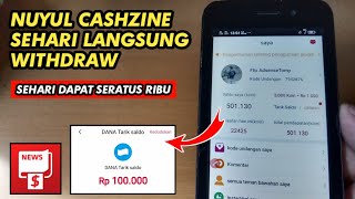 MANTAP !! Langsung Withdraw - Sehari Dapet 100 Ribu