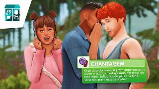 ele descobriu o SEGREDO e CHANTAGEOU para ganhar DINHEIRO 🤫 — ep.2 l the sims 4 desafio pai solteiro