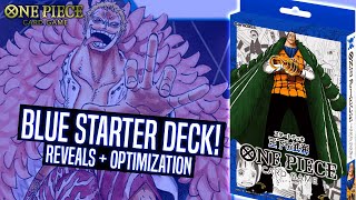 Seven Warlords Blue Starter Deck!  Card List Reveal and Optimized Deck List || One Piece TCG (JP)