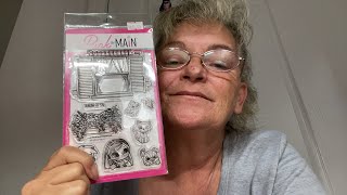 Let's Craft and chat … Pink and Main Window view stamp and Die set.