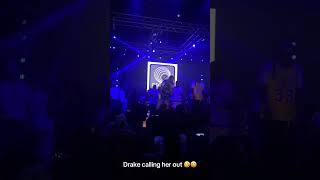 Drake had to get sassy at his birthday party crowd